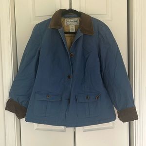 Vintage L.L.Bean Women’s Barn Coat, Blue Size Medium